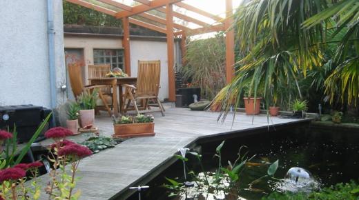 Terrassenweg aus Holz in Hilden von Schreinerei Keppler